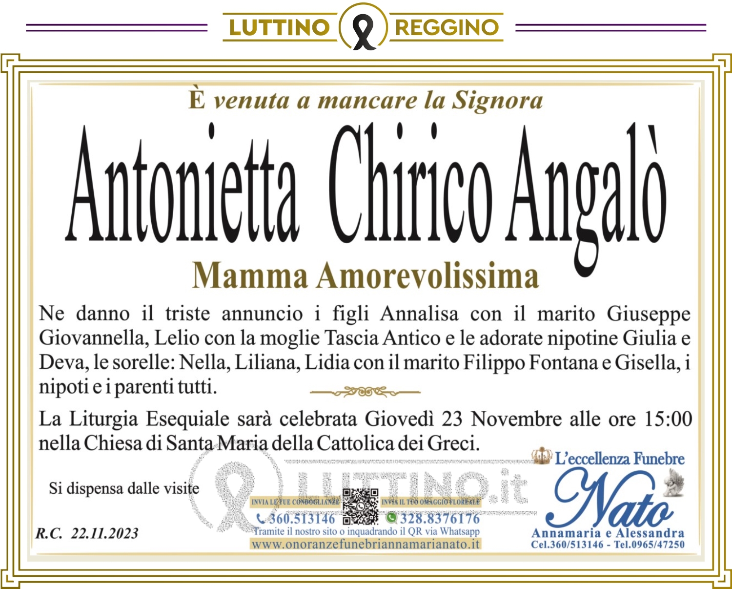 Antonietta Chirico Angalò